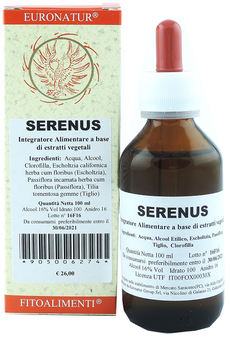 SERENUS GOCCE 100 ML - Farmacia-flash.it