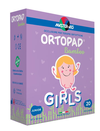 CEROTTO OCULARE PER ORTOTTICA ORTOPAD GIRLS M 5,4X7,6 20 PEZZI - Farmacia-flash.it