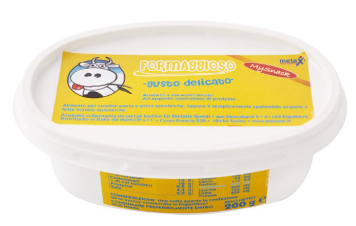 MY SNACK FORMAGGIOSO DELICATO 200 G - Farmacia-flash.it