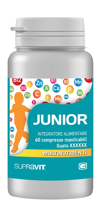 SUPRAVIT JUNIOR 60 COMPRESSE MASTICABILI - Farmacia-flash.it