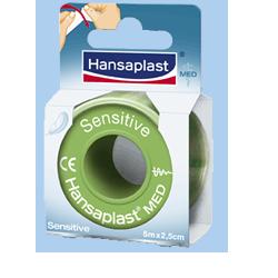 CEROTTO ROCCHETTO HANSAPLAST SENSITIVE 5MX2,50CM 1 PEZZO - Farmacia-flash.it