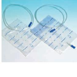 SACCA RACCOLTA URINA FARMAC ZABBAN 2LT CON TUBO LUNGO 130CM MODELLO STANRD SENZA SCARICO 30 PEZZI IMBALLO 5 PEZZI - Farmacia-flash.it