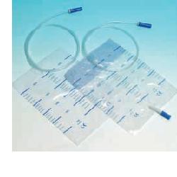 SACCA RACCOLTA URINA DA LETTO IN PVC NON STERILE VOLUME 2 LITRI TUBO LUNGHEZZA 90 CM 30 PEZZI - Farmacia-flash.it