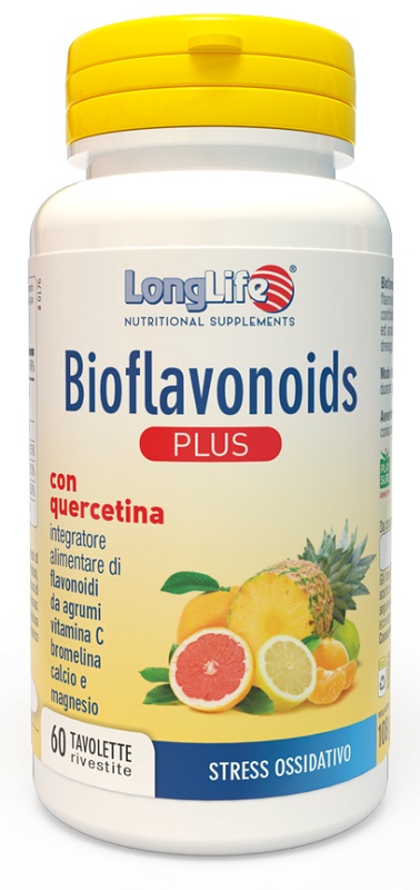 LONGLIFE BIOFLAVONOIDS PLUS 60 TAVOLETTE - Farmacia-flash.it