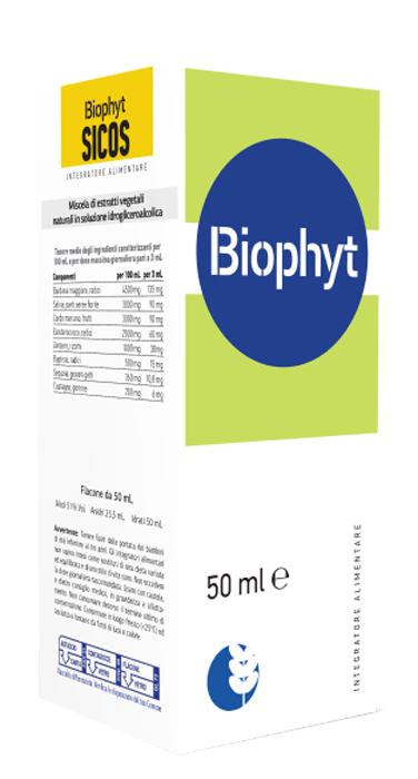 BIOPHYT SICOS 50 ML SOLUZIONE IDROALCOLICA - Farmacia-flash.it