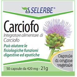 CARCIOFO ESTRATTO SECCO TITOLATO 50 CAPSULE - Farmacia-flash.it