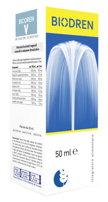 BIODREN V 50 ML - Farmacia-flash.it