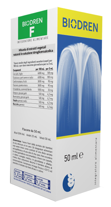 BIODREN F 50 ML SOLUZIONE IDROALCOLICA - Farmacia-flash.it