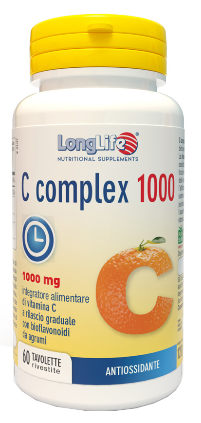 LONGLIFE C COMPLEX 1000 T/R 60 TAVOLETTE - Farmacia-flash.it