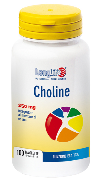 LONGLIFE CHOLINE 100 TAVOLETTE - Farmacia-flash.it