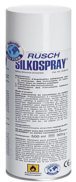 LUBRIFICANTE PER CATETERE SILKOSPRAY IN FLACONE 500ML - Farmacia-flash.it