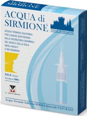 ACQUA SIRMIONE MINERALE NATURALE 6 FIALE 15 ML - Farmacia-flash.it