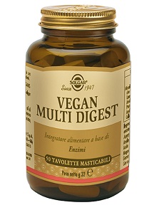 VEGAN MULTI DIGEST 50 TAVOLETTE MASTICABILI - Farmacia-flash.it