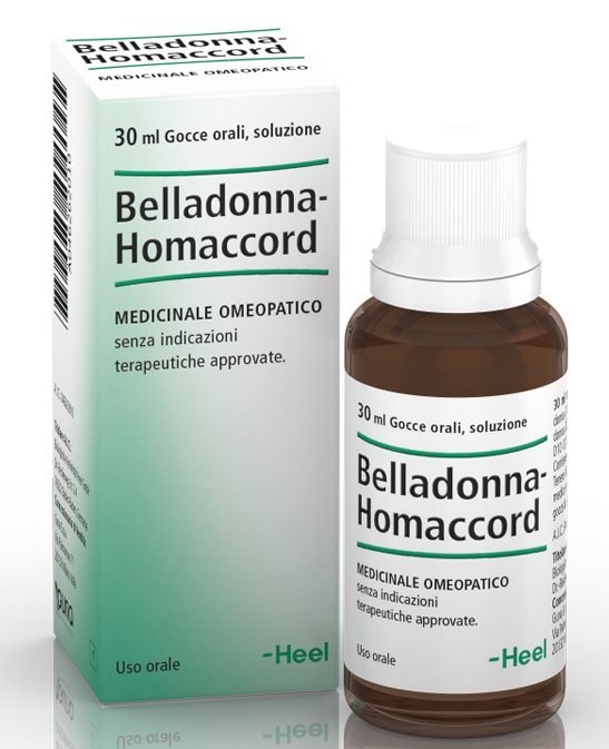 HEEL BELLADONNA HOMACCORD GOCCE 30 ML - Farmacia-flash.it