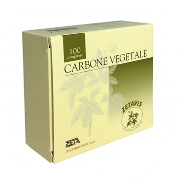 ZETAVIS CARBONE VEGETALE 40 COMPRESSE - Farmacia-flash.it