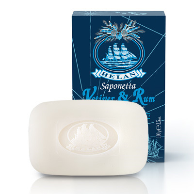 VETIVER & RUM SAPONETTA PROFUMATA 100 G - Farmacia-flash.it