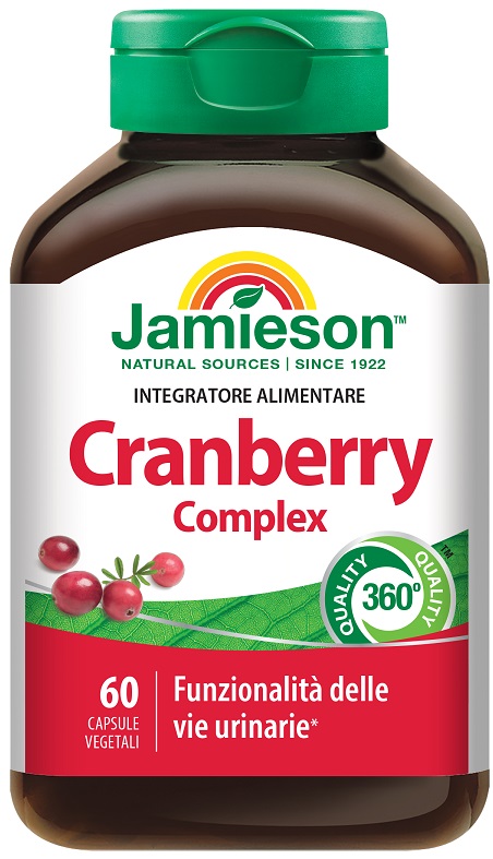 CRANBERRY COMPLEX JAMIESON 60 CAPSULE - Farmacia-flash.it