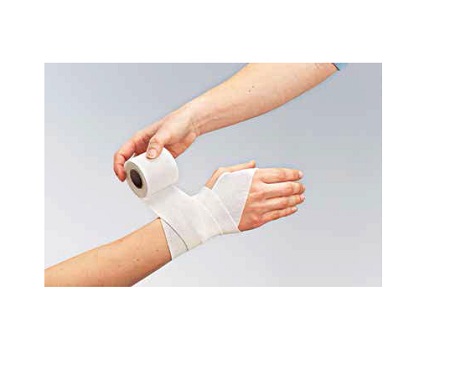 BENDA ELASTICA MEDICATA AUTOADESIVA FORTELAST PLUS CON OSSIDO DI ZINCO 10X450 CM - Farmacia-flash.it