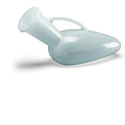 URINALE UOMO IN POLIETILENE BIANCO CON TAPPO - Farmacia-flash.it