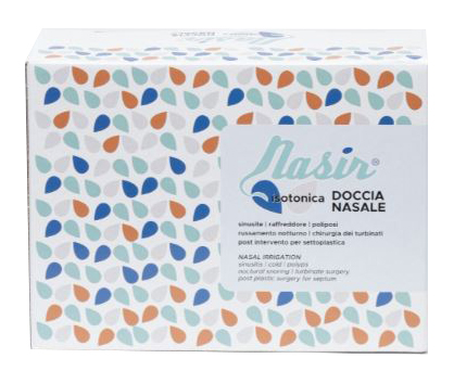 SOLUZIONE FISIOLOGICA ISOTONICA STERILE NASIR IN SCATOLA CON6 SACCHE VERSIONE LUER LOCK DA 500ML - Farmacia-flash.it