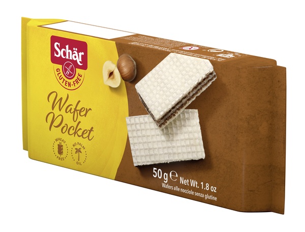 SCHAR WAFER POCKET NOCCIOLA 50 G - Farmacia-flash.it