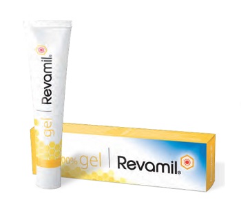 GEL A BASE DI MIELE STANDARDIZZATO E IRRADIATO A RAGGI GAMMA REVAMIL GEL PER GESTIONE ULCERE E INFEZIONI TUBO 18 G - Farmacia-flash.it