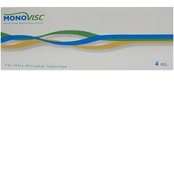 SIRINGA INTRA-ARTICOLARE MONOVISC ACIDO IALURONICO 20MG/ML 4 ML - Farmacia-flash.it
