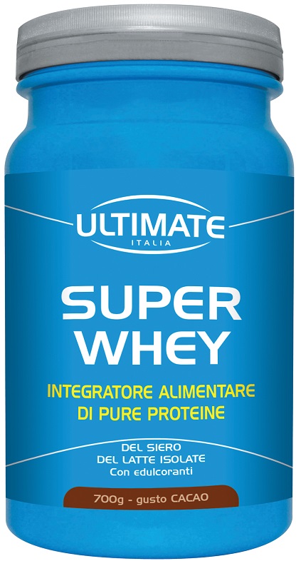 SUPER WHEY CIOCCOLATO SCURO 700 G 1 PEZZO - Farmacia-flash.it