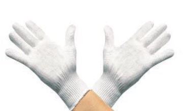 GUANTO CHIRURGICO IN COTONE BIANCO MISURA 7,5 1PAIO - Farmacia-flash.it