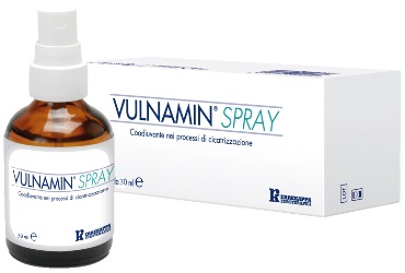VULNAMIN SPRAY 30ML FLACONE IN VETRO CON EROGATORE A TASTO - Farmacia-flash.it