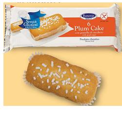 BONONIA PLUMCAKE CON GRANELLA DI ZUCCHERO SENZA GLUTINE 6 X 37 G - Farmacia-flash.it