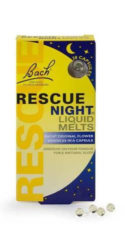 RESCUE NIGHT LIQUID MELTS SENZA ALCOOL 28 CAPSULE - Farmacia-flash.it