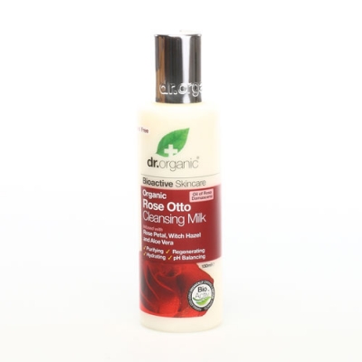 DR ORGANIC ROSE OTTO ROSA CLEANSING MILK LATTE DETERGENTE 150 ML - Farmacia-flash.it