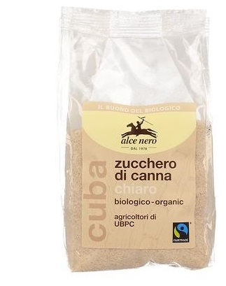 ZUCCHERO DI CANNA CHIARO BIO CUBA FAIRTRADE 500 G - Farmacia-flash.it