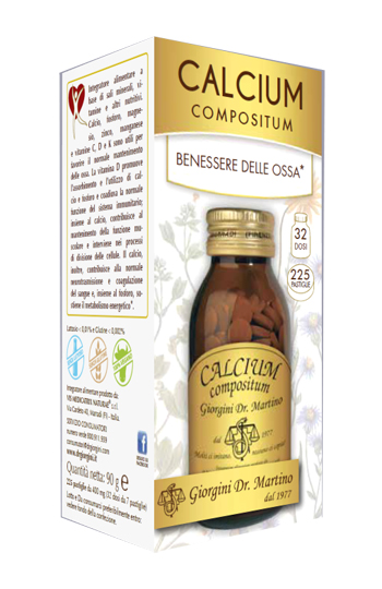 CALCIUM COMPOSITUM 225 PASTIGLIE - Farmacia-flash.it