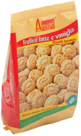 AMINO' FROLLINI LATTE VANIGLIA 200 G - Farmacia-flash.it