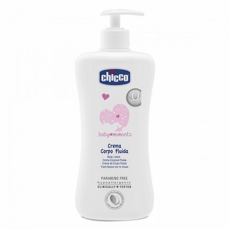 CHICCO COSMETICI BABY MOMENTS CREMA CORPO 500 ML - Farmacia-flash.it