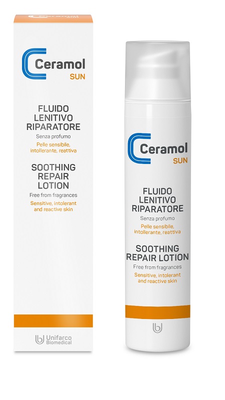 CERAMOL SUN FLUIDO LENITIVO 100 ML - Farmacia-flash.it