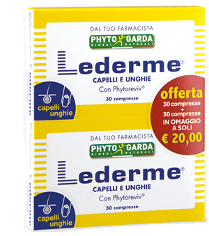 LEDERME CAPELLI UNGHIE 30 COMPRESSE - Farmacia-flash.it