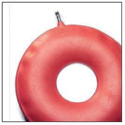 CIAMBELLA PER INVALIDI GONFIABILE IN GOMMA TEAM DELUXE IN SACCHETTO DIAMETRO 43 CM 1 PEZZO - Farmacia-flash.it