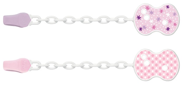 CHICCO PHYSIO CLIP CATENELLA ROSA - Farmacia-flash.it