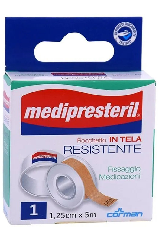 CEROTTO IN ROCCHETTO IN TELA MEDIPRESTERIL 5X125CM - Farmacia-flash.it