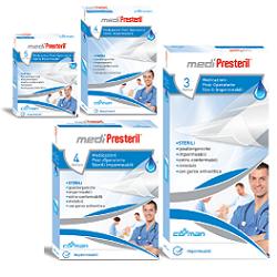 MEDICAZIONE MEDIPRESTERIL POST OPERATORIA IMPERMEABILE STERILE 10X25CM 3 PEZZI - Farmacia-flash.it