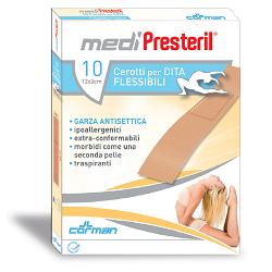 CEROTTO MEDIPRESTERIL DITA FLESSIBILE E RESISTENTE 10 PEZZI - Farmacia-flash.it