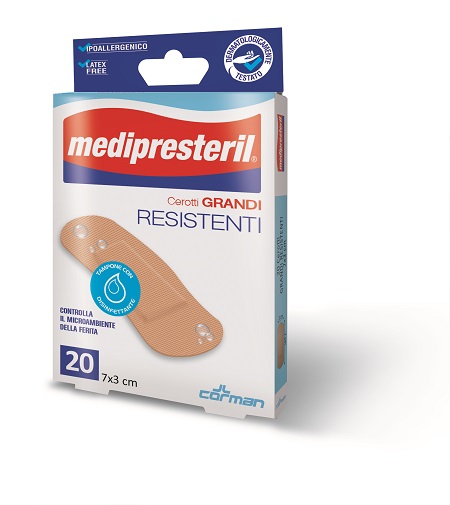 CEROTTO MEDIPRESTERIL RESISTENTI CONFEZIONE ASSORTITA 4 FORMATI 40 PEZZI - Farmacia-flash.it