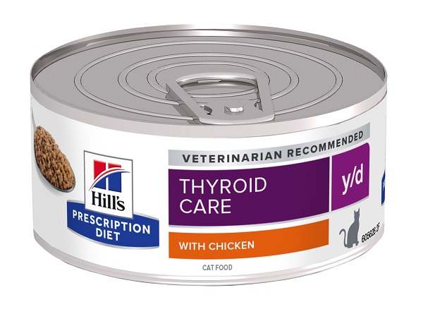PRESCRIPTION DIET FELINE THYROID CARE Y/D 156 G - Farmacia-flash.it