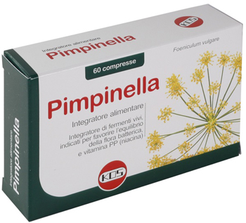 PIMPINELLA INTEGRATORE ALIMENTARE PER APPARATO DIGERENTE 60 COMPRESSE SCATOLA 48 G - Farmacia-flash.it