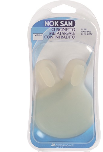 NOK SAN GEL CUSCINETTO METATARSALE CON INFRADITO L/XL - Farmacia-flash.it