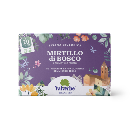 TISANA MIRTILLO DI BOSCO BIO 20 FILTRI - Farmacia-flash.it