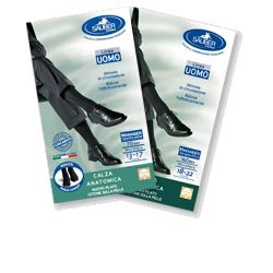 CALZA UOMO COTONE 70 DENARI  MEDIA BLU - Farmacia-flash.it